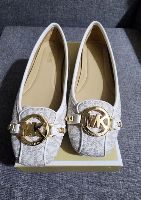 michael michael kors fulton moc flats vanilla|Michael michael kors fulton moc vanilla + FREE SHIPPING.